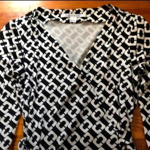 DVF Julian wrap dressok